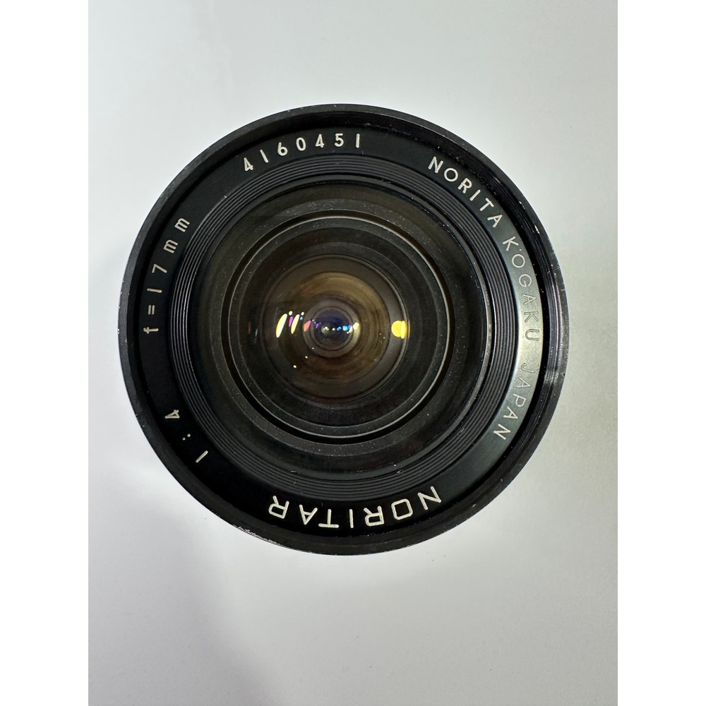 Noritar Kogaku Japan 17mm f4 Wide Angle Lens Rare Vintage 1970s Manual Focus